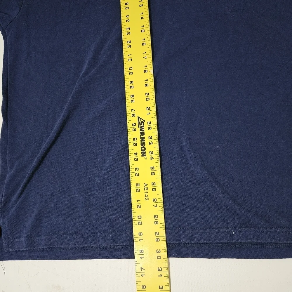 Vintage Polo Ralph Lauren Men's Size XX-Large Navy Blue Big Horse Polo Shirt B17